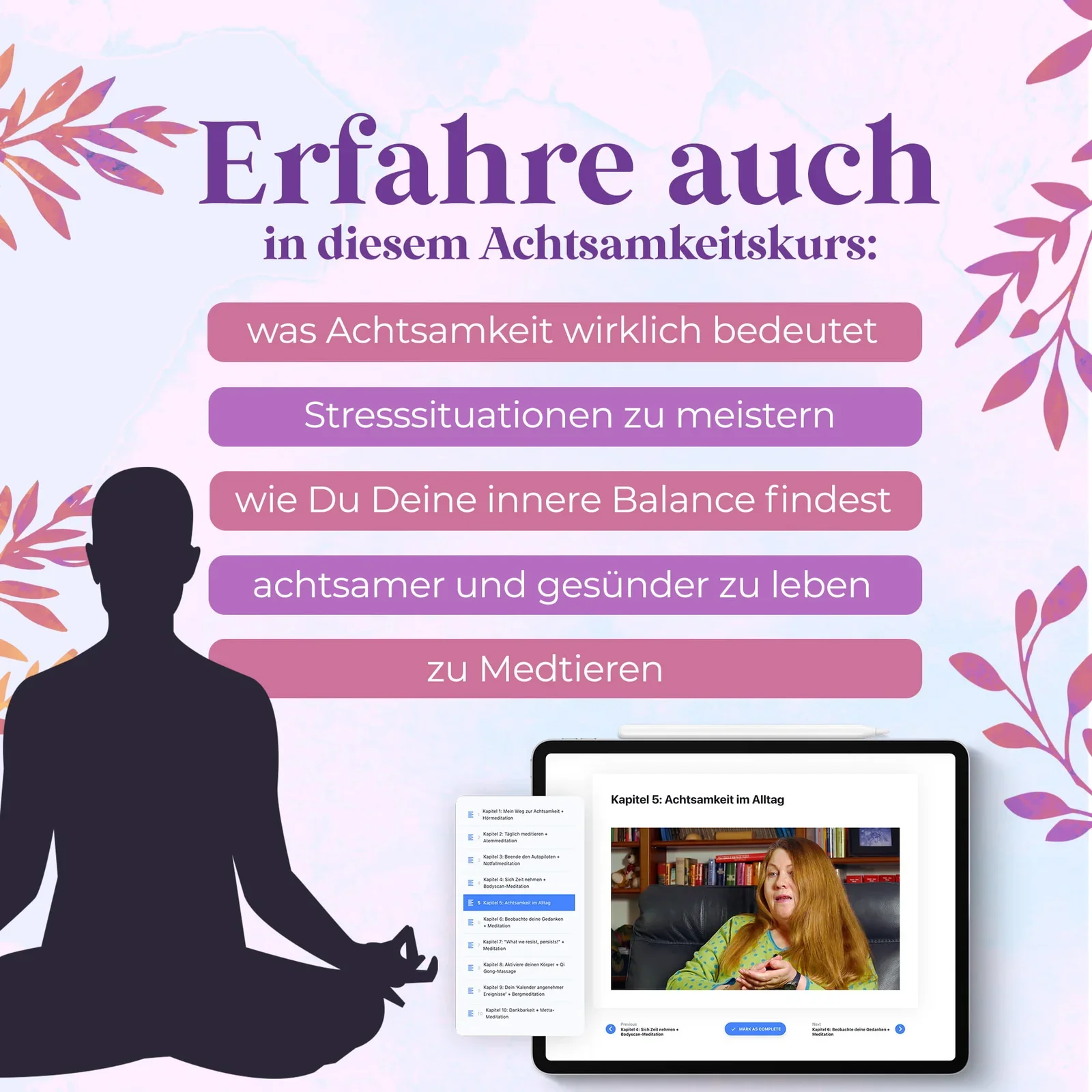 Achtsamkeitskurs mit Dr. Patrizia Collard - Image 5