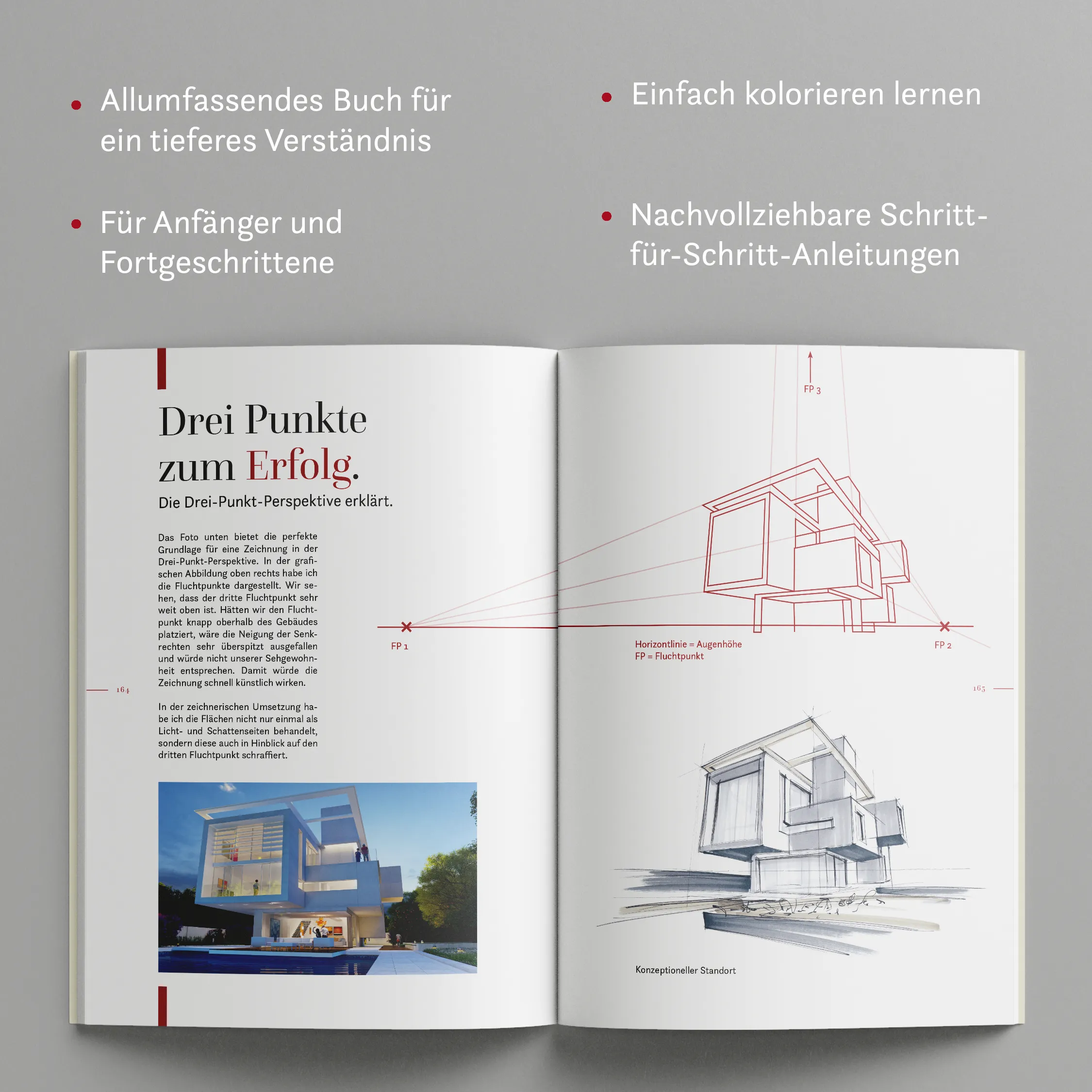 Architektur zeichnen leicht gemacht: Kolorationstechniken. - Image 7