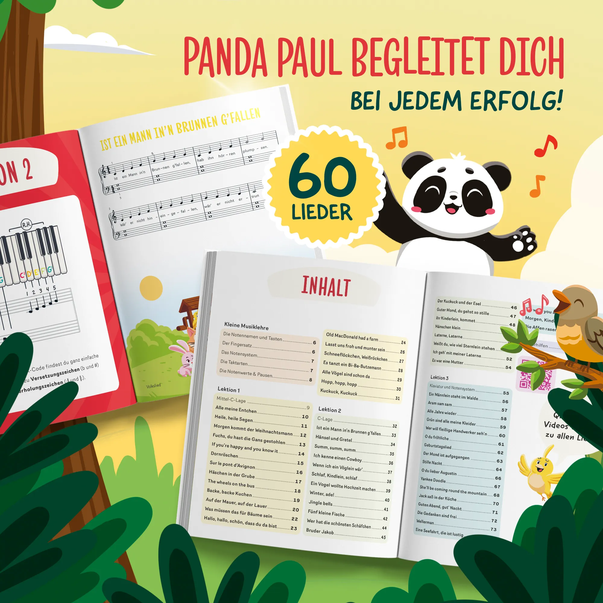 Kinderleicht Klavier lernen mit Panda Paul und seinen Freunden - Image 4