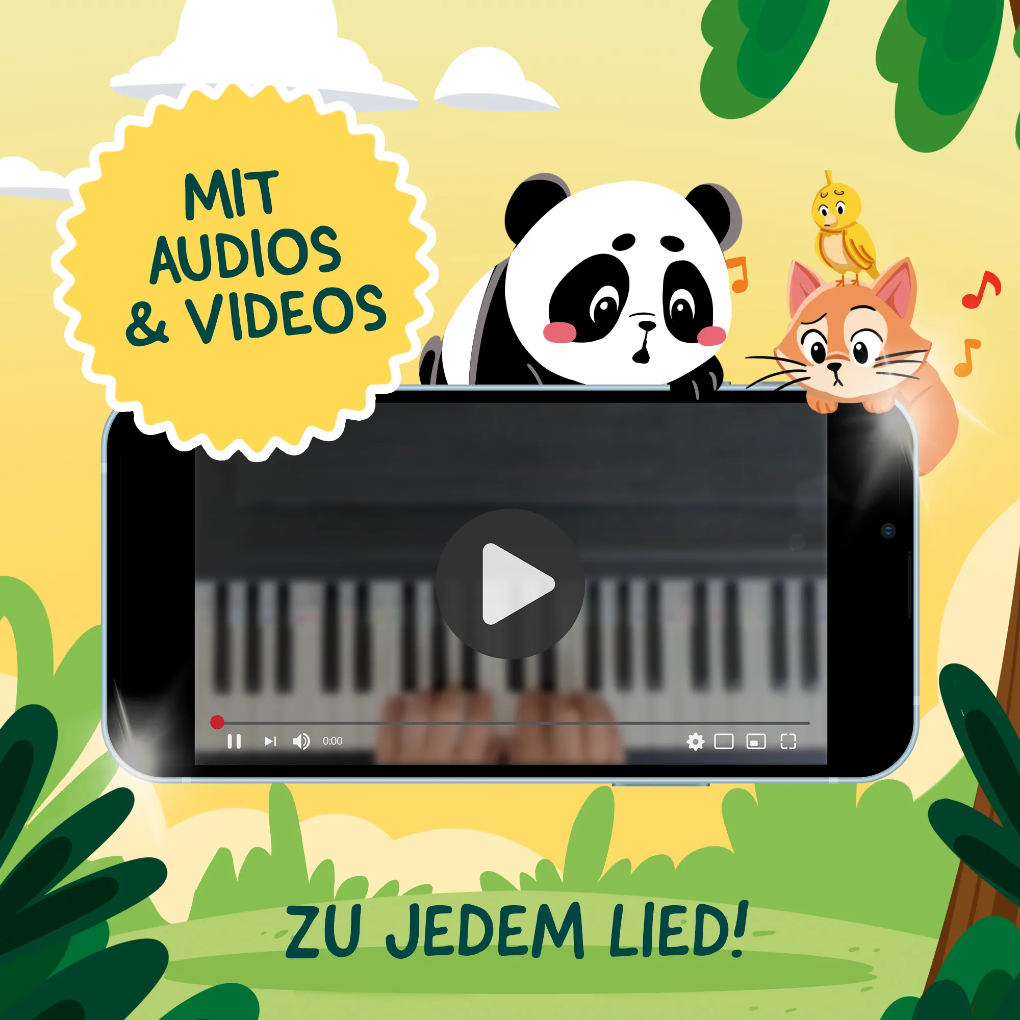 Kinderleicht Klavier lernen mit Panda Paul und seinen Freunden - Image 8